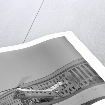 The Flying Banana Taking off From the Pentagon by Anonymous