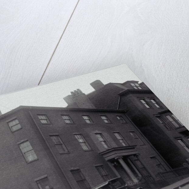 Exterior of Large Dwelling by Anonymous