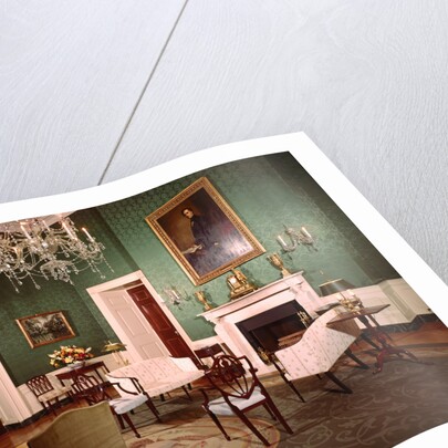 Green Room in the White House by Anonymous
