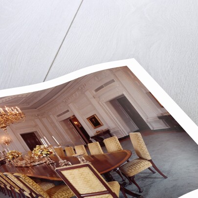 White House State Dining Room by Anonymous