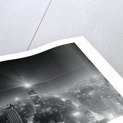 View of Brightest Continuous Manmade Source of Light by Anonymous