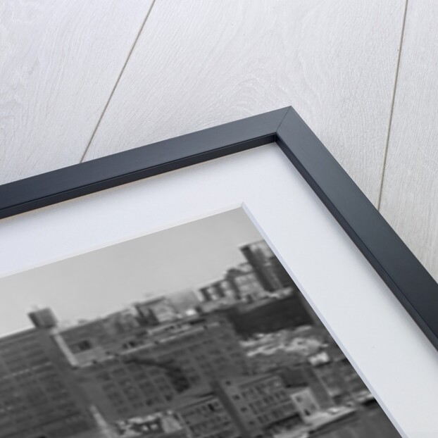 Cargo Ship Moving Down a River by Anonymous