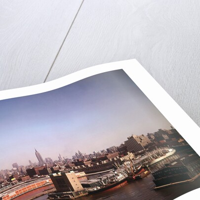 Wharf near Lower Manhattan by Anonymous