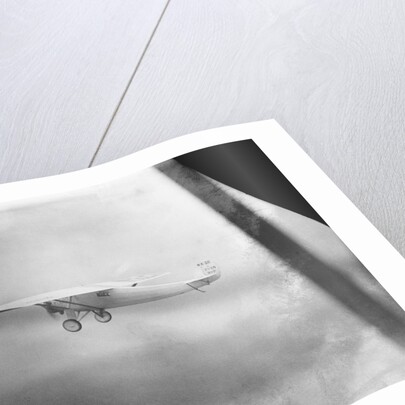 Charles Lindbergh Flying the "Spirit of St. Louis" to Paris by Anonymous