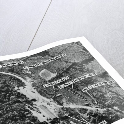 Aerial View of Cuban Missile Facility by Anonymous