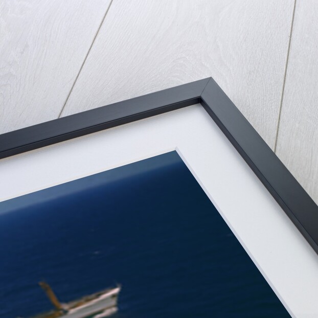 American and Russian Military Vessels Offshore of Puerto Rico by Anonymous