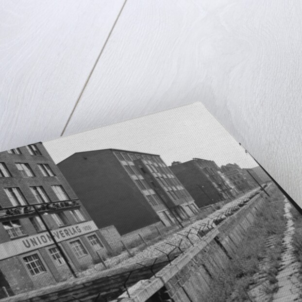 View of Berlin Wall by Anonymous