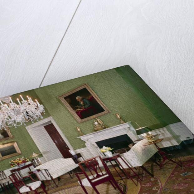 Green Room of the White House by Anonymous