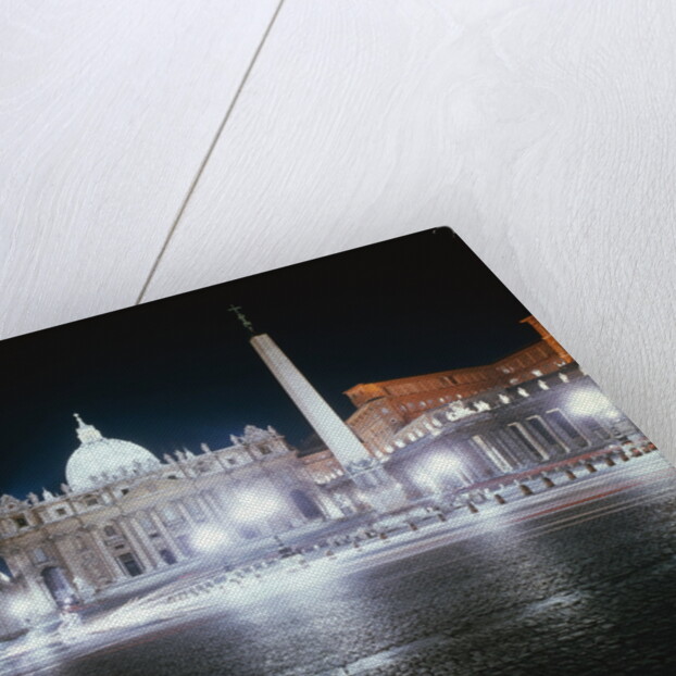 Saint Peter's Square and Basilica by Anonymous