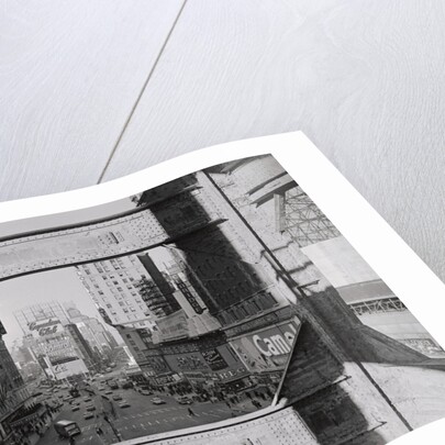 View of Steel Girders of the Old Times Tower by Anonymous