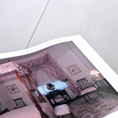 Interior of Guest Bedroom at Blair House by Anonymous