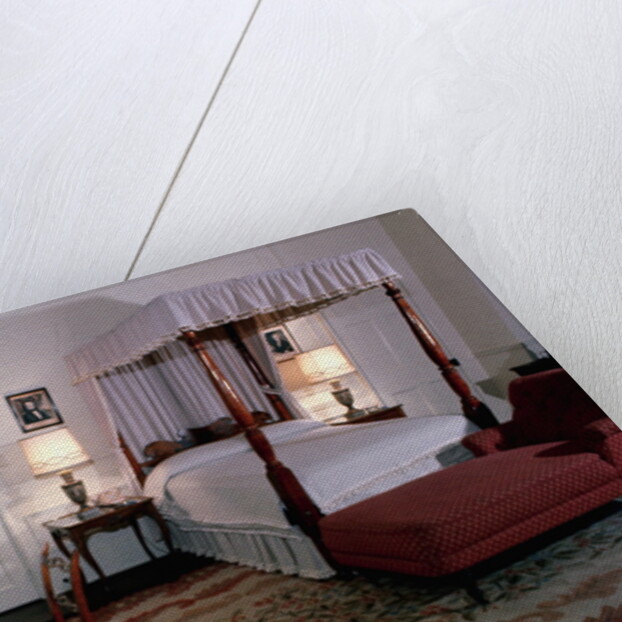 Interior of Guest Bedroom at Blair House by Anonymous