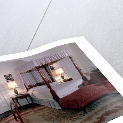 Interior of Guest Bedroom at Blair House by Anonymous