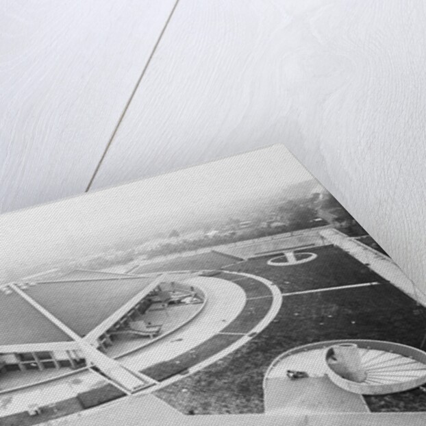 View of Japanese Sports Center by Anonymous
