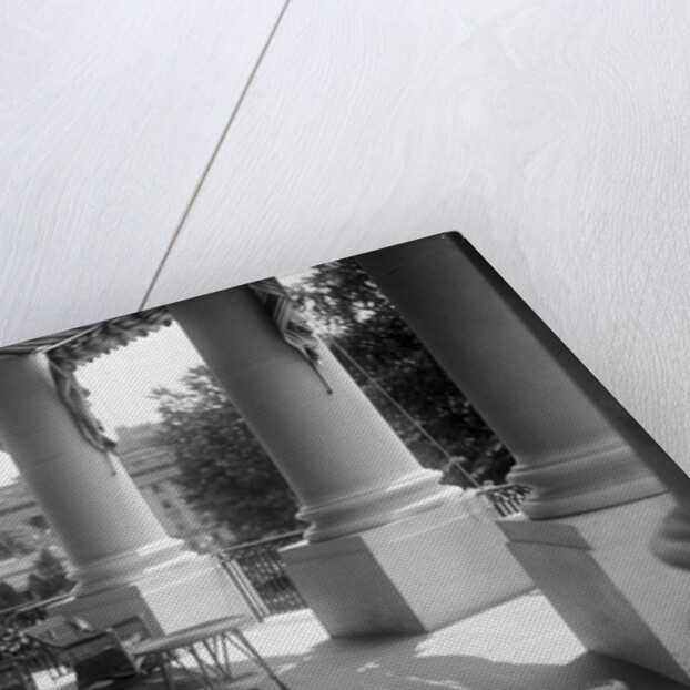 White House Porch by Anonymous