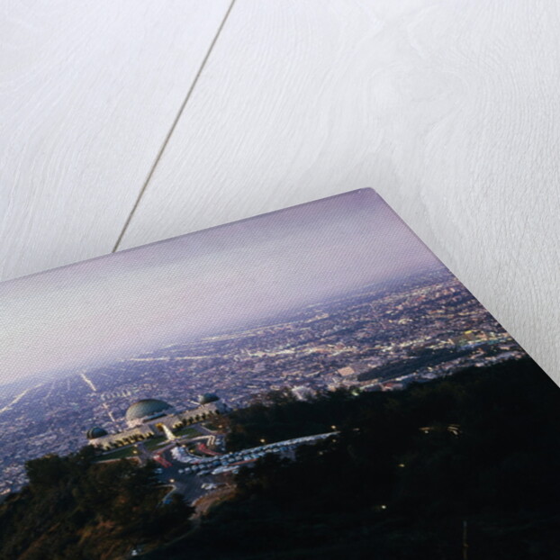 View of Griffith Observatory and Beyond by Anonymous