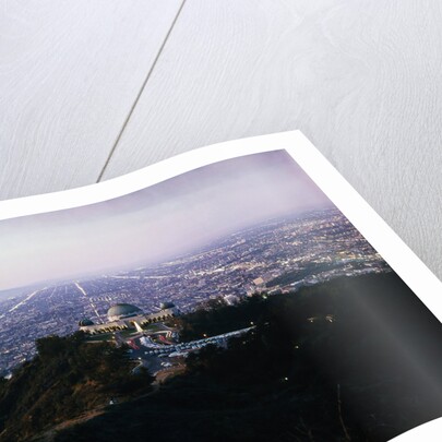 View of Griffith Observatory and Beyond by Anonymous