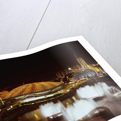 Nighttime View of the World's Fair by Anonymous