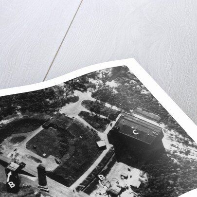 Aerial View of Launch Facilities at Peenemunde by Anonymous