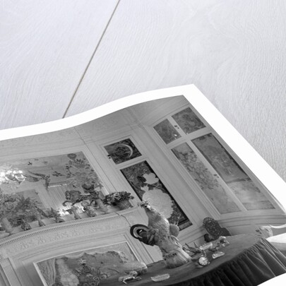 Library in Helena Rubinstein's Apartment by Anonymous