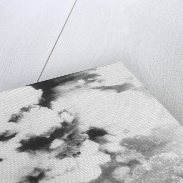 Hiroshima Mushroom Clouds by Anonymous