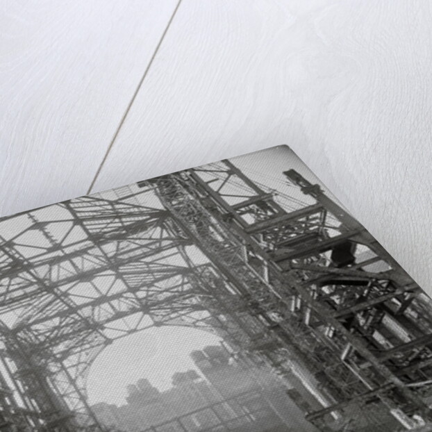 Steel Skeleton of Madison Square Garden by Anonymous