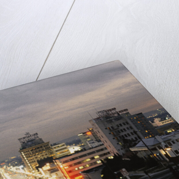 View of Hollywood at Dusk by Anonymous