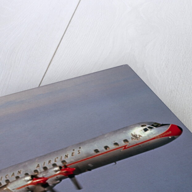American Airlines Lockheed Electra Turbo-prop 1966 by Anonymous