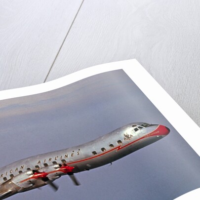 American Airlines Lockheed Electra Turbo-prop 1966 by Anonymous