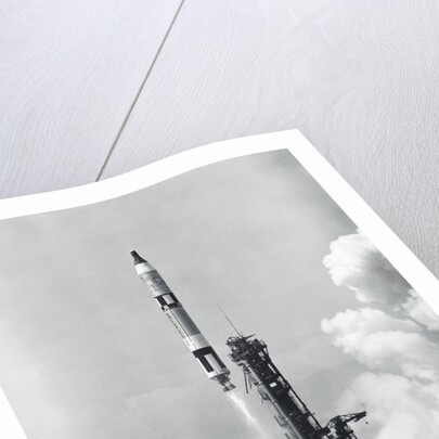 Gemini 8 Blasting Off by Anonymous