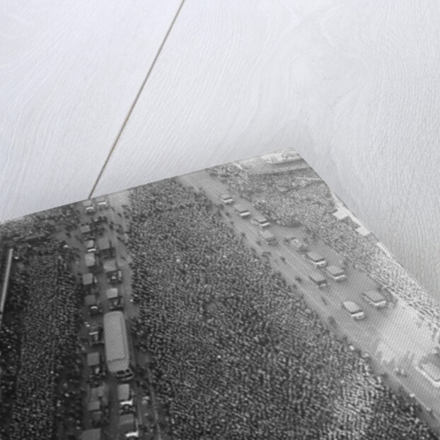 Crowd at Time Square for 1921 World Series by Anonymous