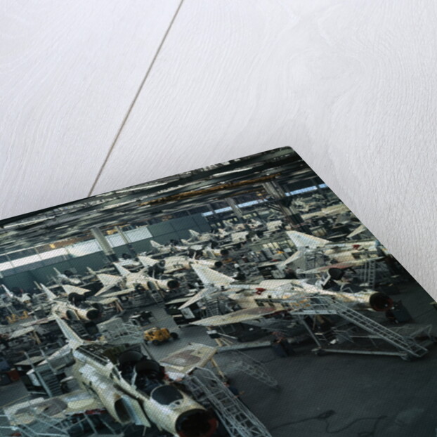 View of Factory Producing F-4 Phantom Jet Planes by Anonymous