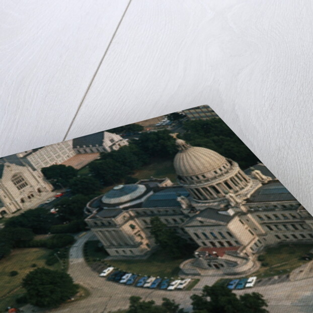 Aerial View of Freedom Marchers by Corbis