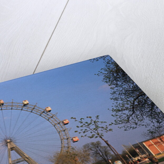 Giant Ferris Wheel in Prater Amusement Park by Anonymous