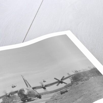 Military Aircraft at Dau Tieng Air Field by Anonymous