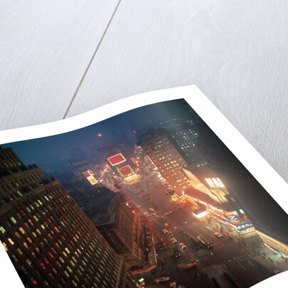 Times Square at Night by Anonymous
