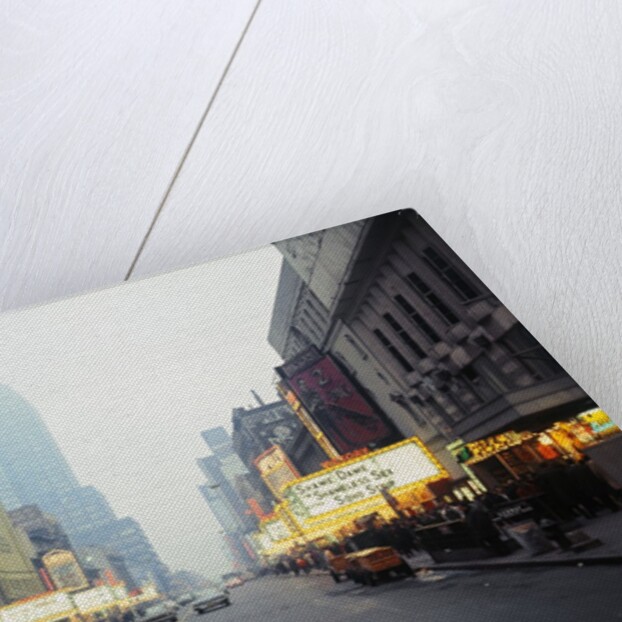 View of 42nd Street in New York City by Anonymous