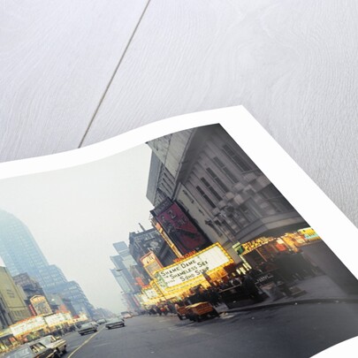 View of 42nd Street in New York City by Anonymous