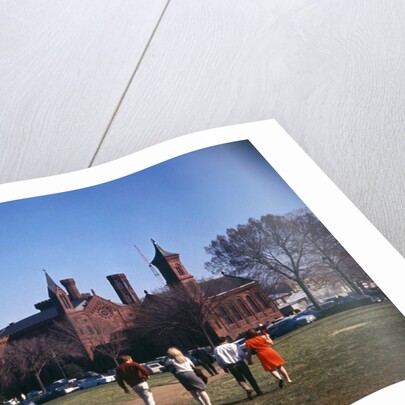 Exterior View of the Smithsonian Institution by Anonymous