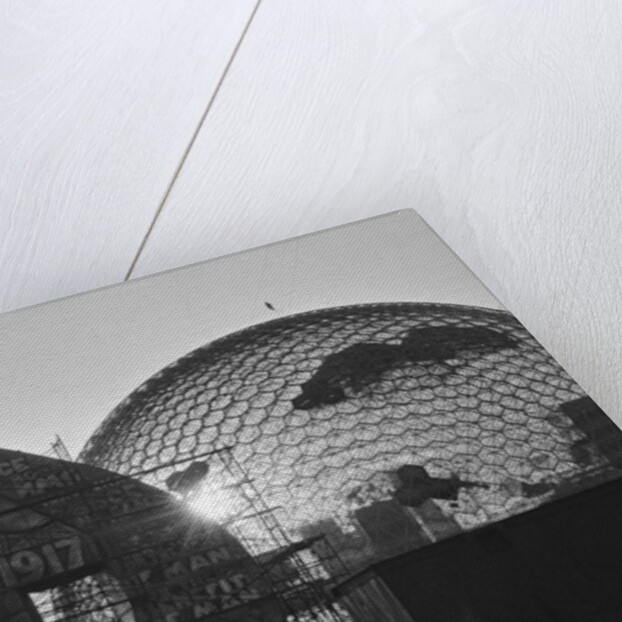 View of Expo Globe from Afar by Anonymous
