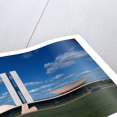 Congress Building in Brasilia by Anonymous