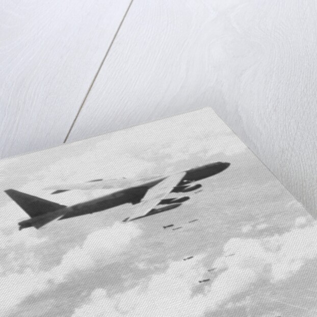 Bomber Planes Releasing Bombs by Anonymous