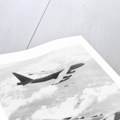 Bomber Planes Releasing Bombs by Anonymous