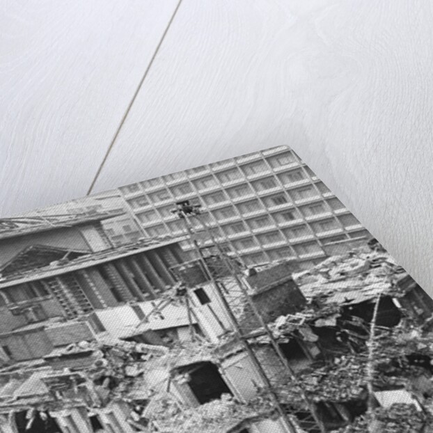 Demolition of the Famed Imperial Hotel Designed by Frank LLoyd Wright by Anonymous