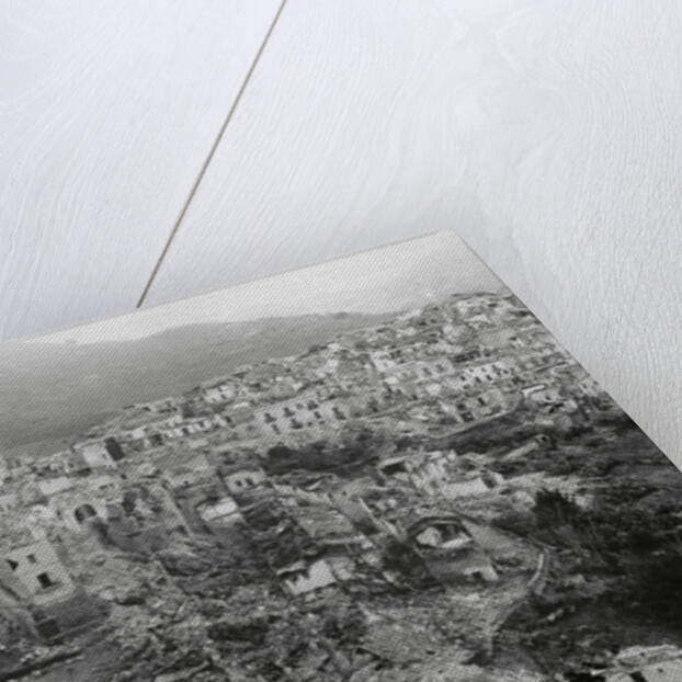 Ruins of Gibellina at Mountainside by Anonymous