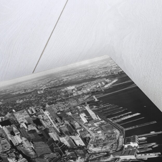 New York City Overhead by Anonymous