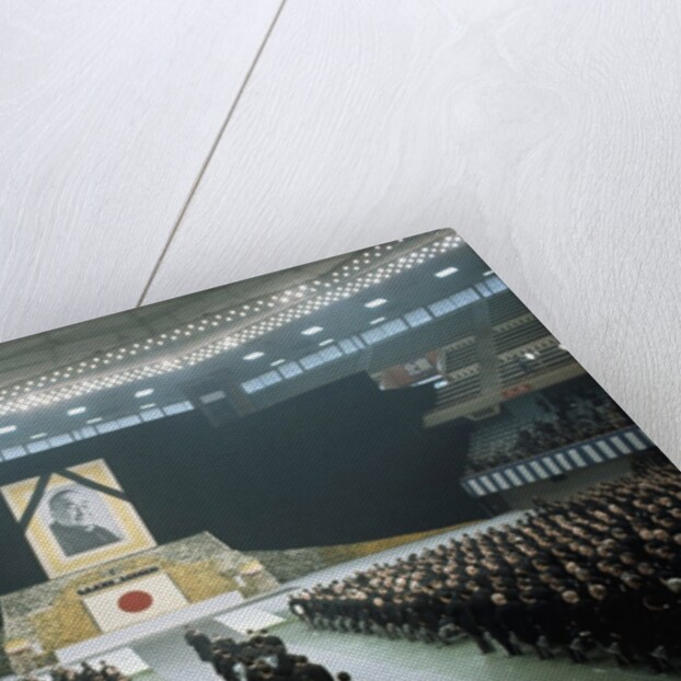 Interior View of Shigeru Yoshida Funeral Procession by Anonymous