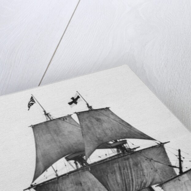 Replica of Mayflower Sailing by Anonymous