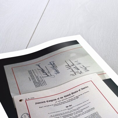 Bill President Johnson Passed by Anonymous