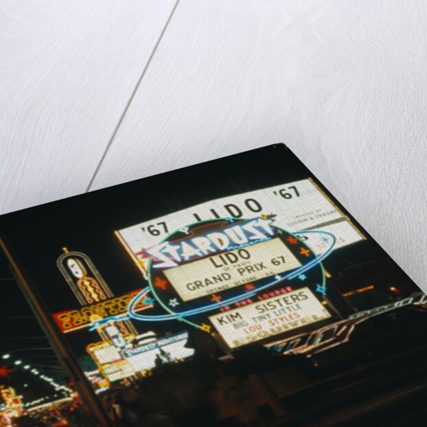 Night Views of Las Vegas Strip by Anonymous